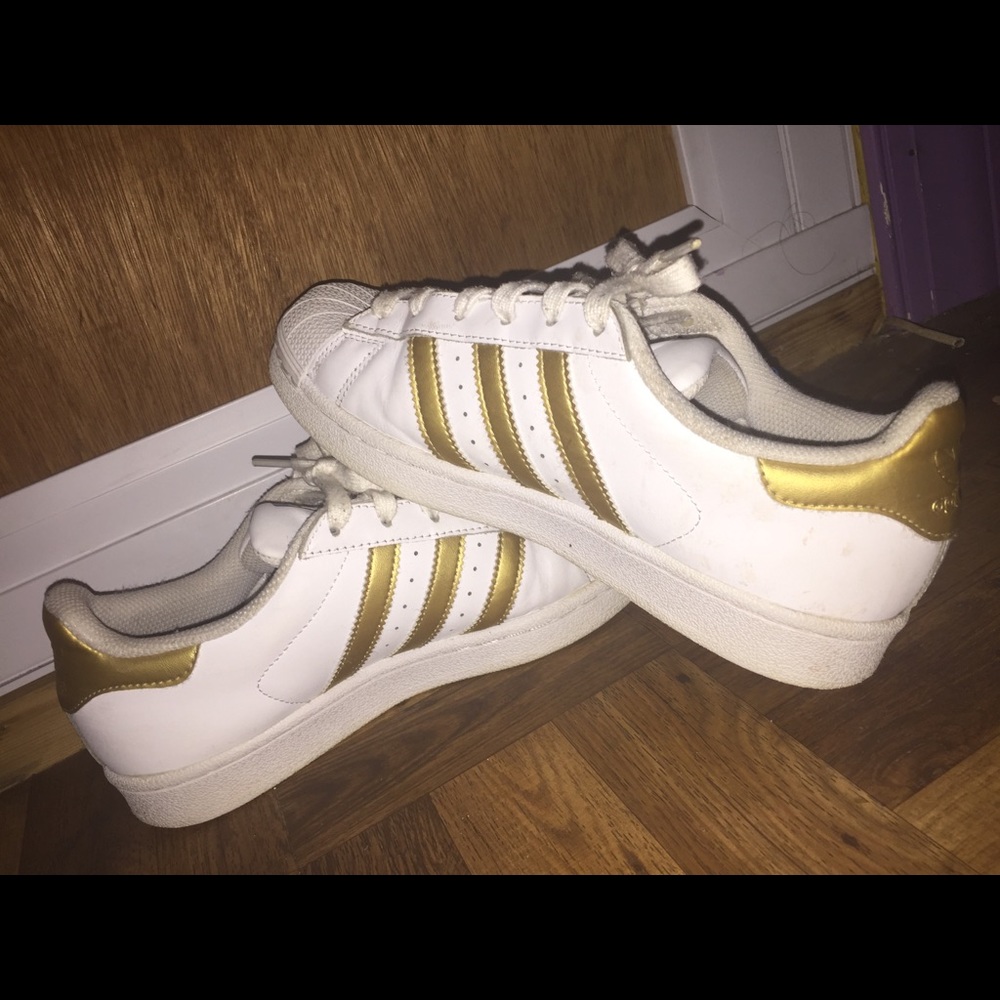Adidas Original Superstar Gold